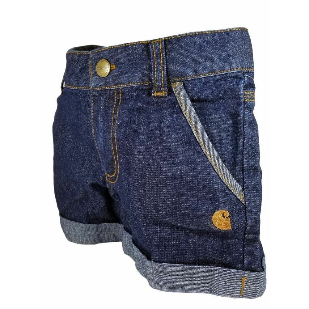 Carhartt Girls' Classic Wash Denim Shorts - Size 12